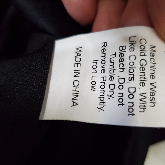 Princess Polly Villa Faux Wrap Mini Little Black Dress - Picture 14 of 15